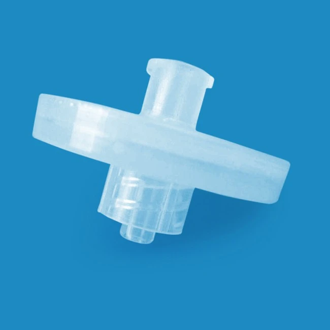 1 mikrónový striekačkový filter
